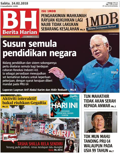 berita harian hari ini di malaysia